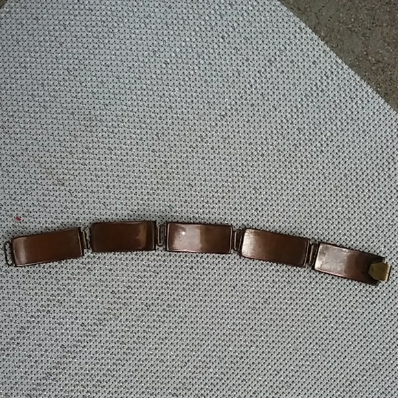 Vintage Italian Floral Micro Mosaic Bracelet - Picture 6 of 6